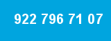 922 796 71 07 922 796 71 07